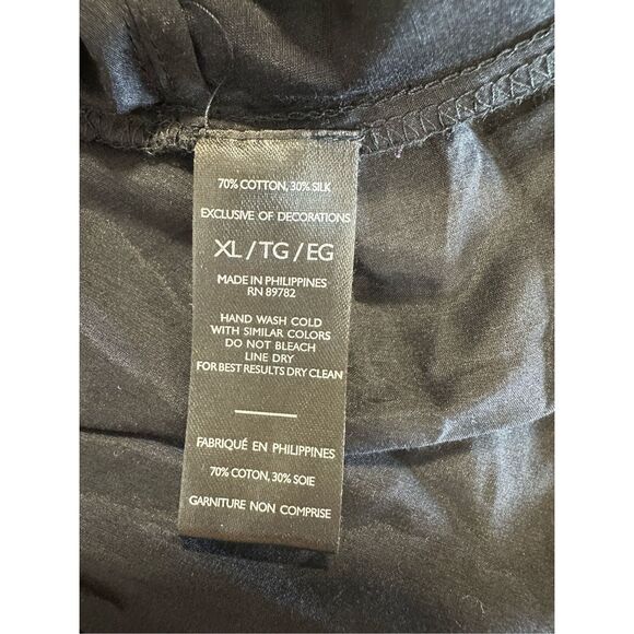 Natori Cotton Silk Voile Halter Maxi Dress Size XL $250 - Picture 11 of 12